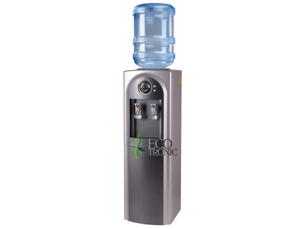 Кулер для воды напольный с холодильником Ecotronic C21-LFPM Grey 